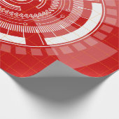 Modern, Schattige, stijlvol, geometrisch inpakpapi Cadeaupapier (Hoek)