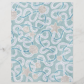 Modern scheepsbouw scrapbook papier