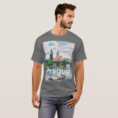 Modern schilderij t-shirt (Voorkant volledig)