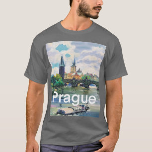 Modern schilderij t-shirt