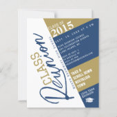 Modern School Class Reunion Invitation (Voorkant)