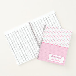 Modern School Floral Notitieboek