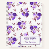 Modern School Floral Notitieboek (Voorkant)