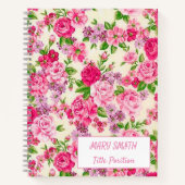 Modern School Floral Notitieboek (Voorkant)