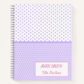 Modern School Floral Notitieboek (Voorkant)