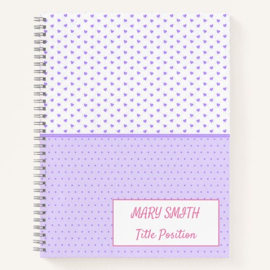 Modern School Floral Notitieboek (Voorkant)