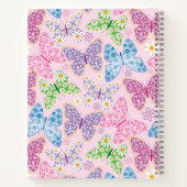 Modern School Floral Notitieboek (Achterkant)