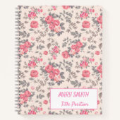 Modern School Floral Notitieboek (Voorkant)