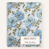 Modern School Floral Notitieboek (Voorkant)