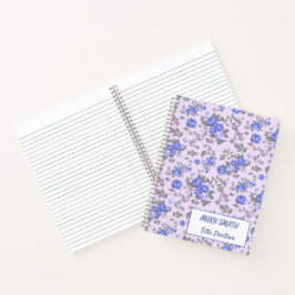 Modern School Floral Notitieboek