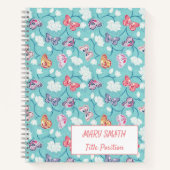 Modern School Floral Notitieboek (Voorkant)