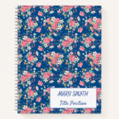 Modern School Floral Notitieboek (Voorkant)