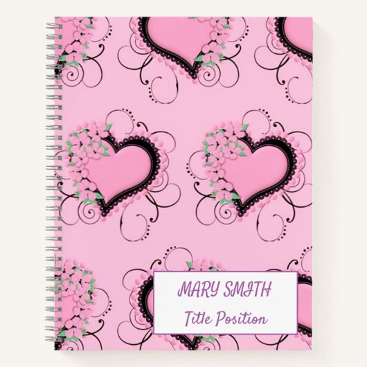 Modern School Love Notitieboek (Voorkant)