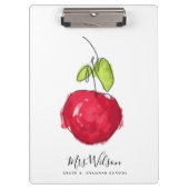 MODERN SCHOOLTEACHER OLIEPIJPAK MET DE TEKST APPAR KLEMBORD (Voorkant)