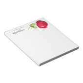 MODERN SCHOOLTEACHER OLIEPIJPAK MET DE TEKST APPAR NOTITIEBLOK (Schuin)