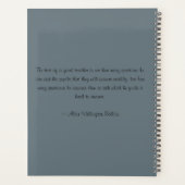 MODERN SCHOOLTEACHER OLIEPIJPAK MET DE TEKST APPAR PLANNER (Achterkant)