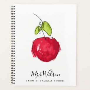 MODERN SCHOOLTEACHER OLIEPIJPAK, TEKST APPARAAT PLANNER