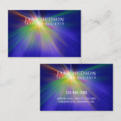 Modern Schoon Elegant Ontwerp Kleurrijk Licht op B Visitekaartje (Voorkant / Achterkant)