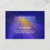 Modern Schoon Elegant Ontwerp Kleurrijk Licht op B Visitekaartje (Achterkant)