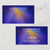 Modern Schoon Elegant Ontwerp Kleurrijk Licht op B Visitekaartje (Voorkant / Achterkant)