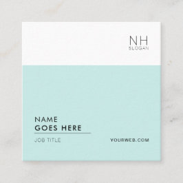 Modern, schoon multifunctioneel vierkant Visitekaa Vierkante Visitekaartje