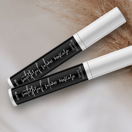 Modern Schoonheidsproduct Kosmetische Buis Mascara Labels