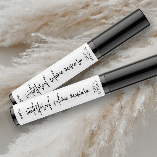 Modern Schoonheidsproduct Kosmetische Buis Mascara Labels