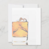 Modern Schots Glas Kaart (Achterkant)