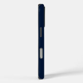 Modern Schrift Navy Blau Minimalistisch Case-Mate iPhone Case (Achterkant / Rechts)
