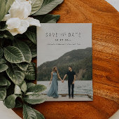 Modern Schrijven Het Briefkaart van de datum opsla