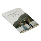 Modern Schrijven sparen de Magnet van de Datum Magneet (Rechterzijde)