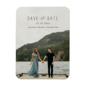 Modern Schrijven sparen de Magnet van de Datum Magneet (Verticaal)