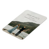 Modern Schrijven sparen de Magnet van de Datum Magneet (Linkerzijde)