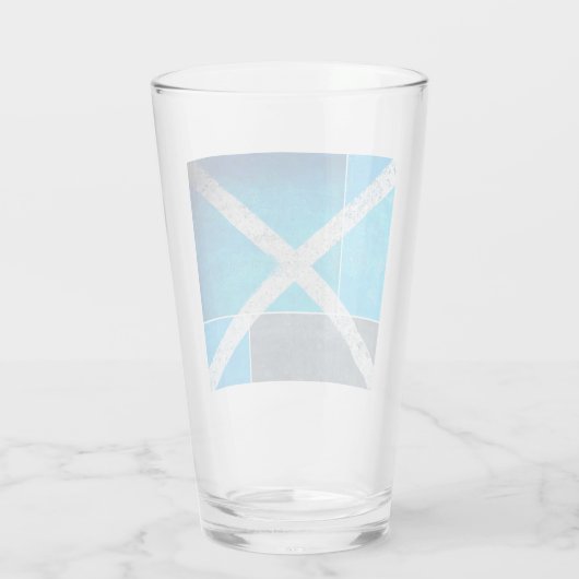 Modern Scotland Pint Glass Glas (Achterkant)