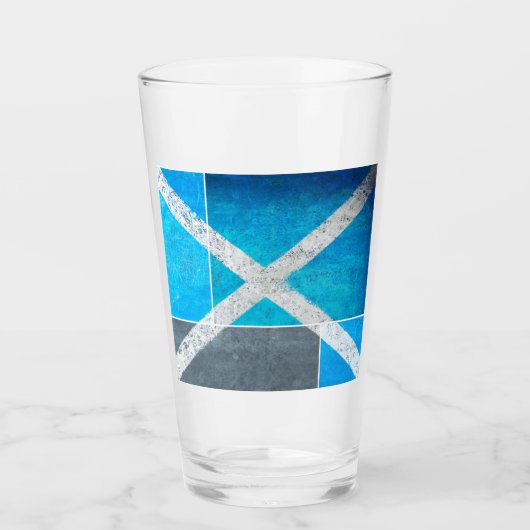 Modern Scotland Pint Glass Glas (Voorkant)