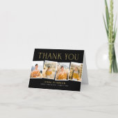 Modern Scrapbook Afstuderen Dank u kaart (Voorkant)