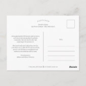 Modern Scrapbook Graduation Party Briefkaart (Achterkant)