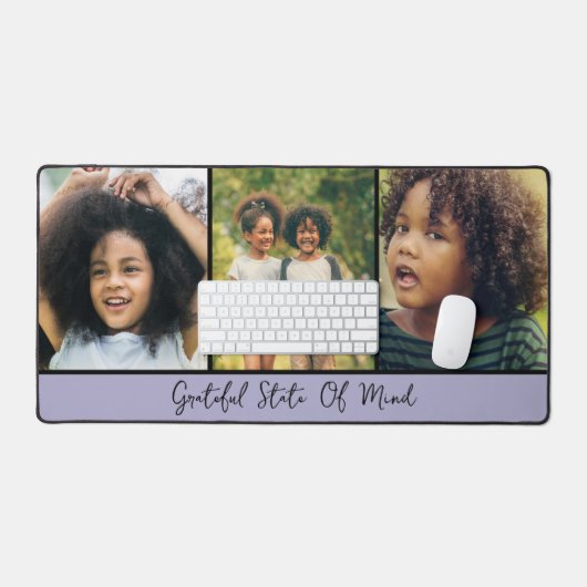 Modern Scrip 3 foto's Collage Bureaumat (Keyboard & Muis)