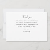 Modern Script 10 Recién nacido de Collage de fotos (Achterkant)