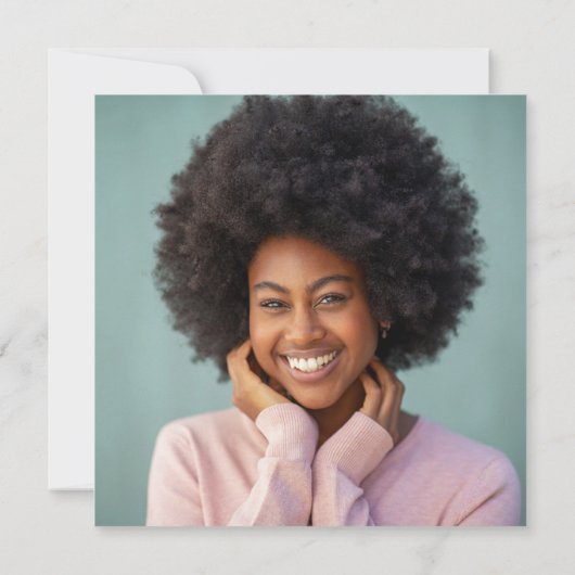 Modern script | 2024 Graduation Party Foto Terug Kaart (Achterkant)