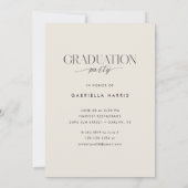 Modern Script 2026 Graduation Kaart (Achterkant)