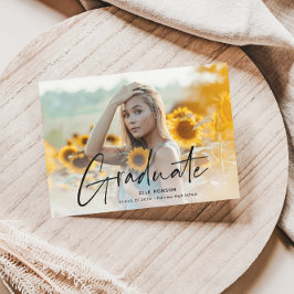 Modern script 2 Fotogradatie Partij Kaart