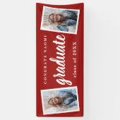 Modern script 2 Fotogradatie Partij Spandoek (Verticaal)