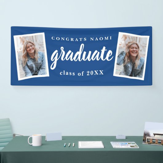 Modern script 2 Fotogradatie Partij Spandoek (Beurs)