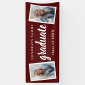 Modern script 2 Fotogradatie Partij Spandoek (Verticaal)