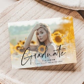 Modern script 2 Fotogradatie Partij Uitnodiging Briefkaart