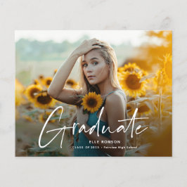 Modern Script 2 Uitnodiging fotograaf