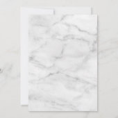 MODERN SCRIPT 30e verjaardag zwart wit Kaart (Achterkant)