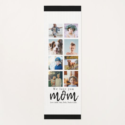 Modern script 6 moederdag yogamat (Voorkant)