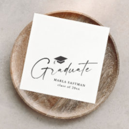 Modern Script Afstudeerproject Zwart en Wit Afstud Servet